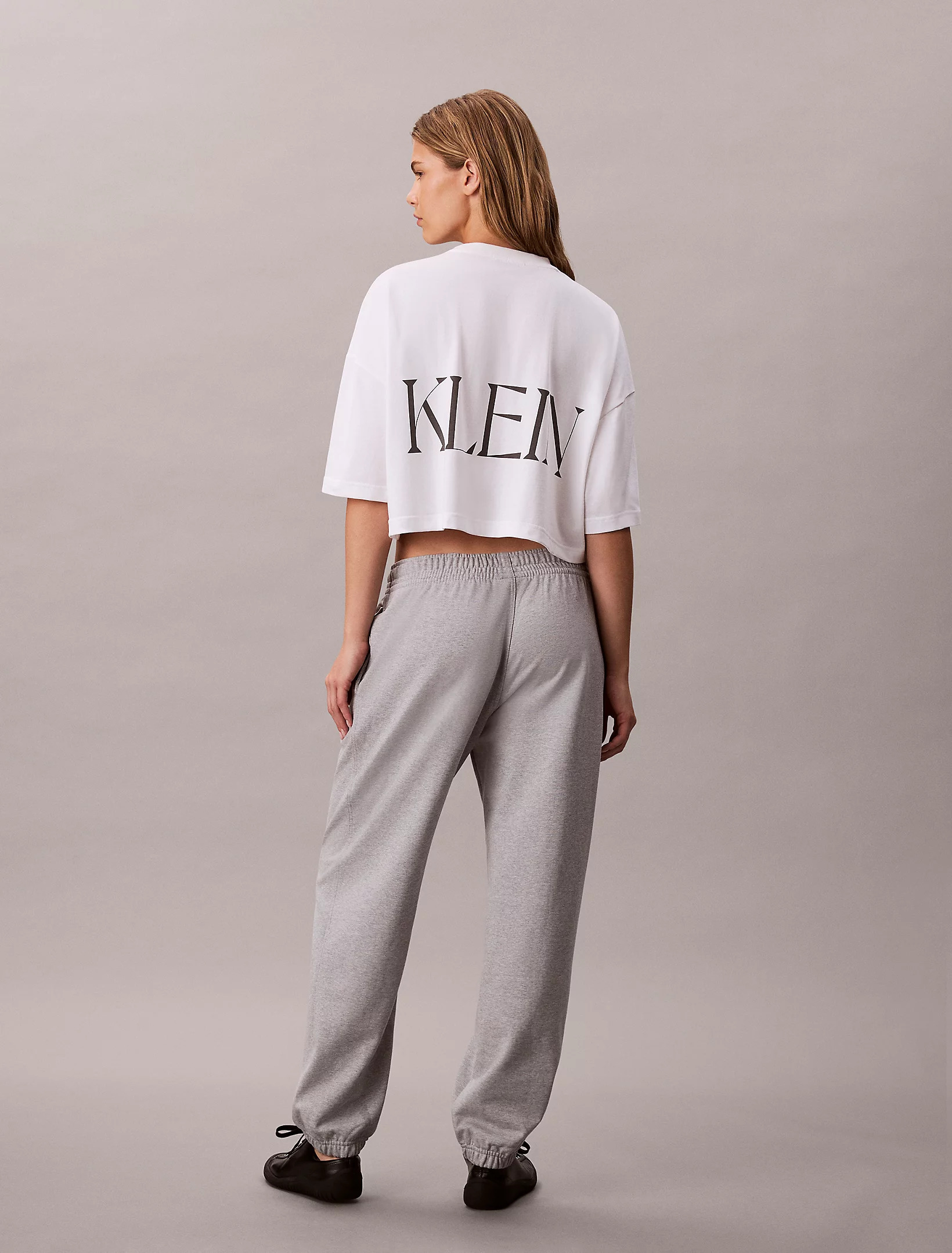 CALVIN KLEIN JEANS - Monologo French Terry Jogger