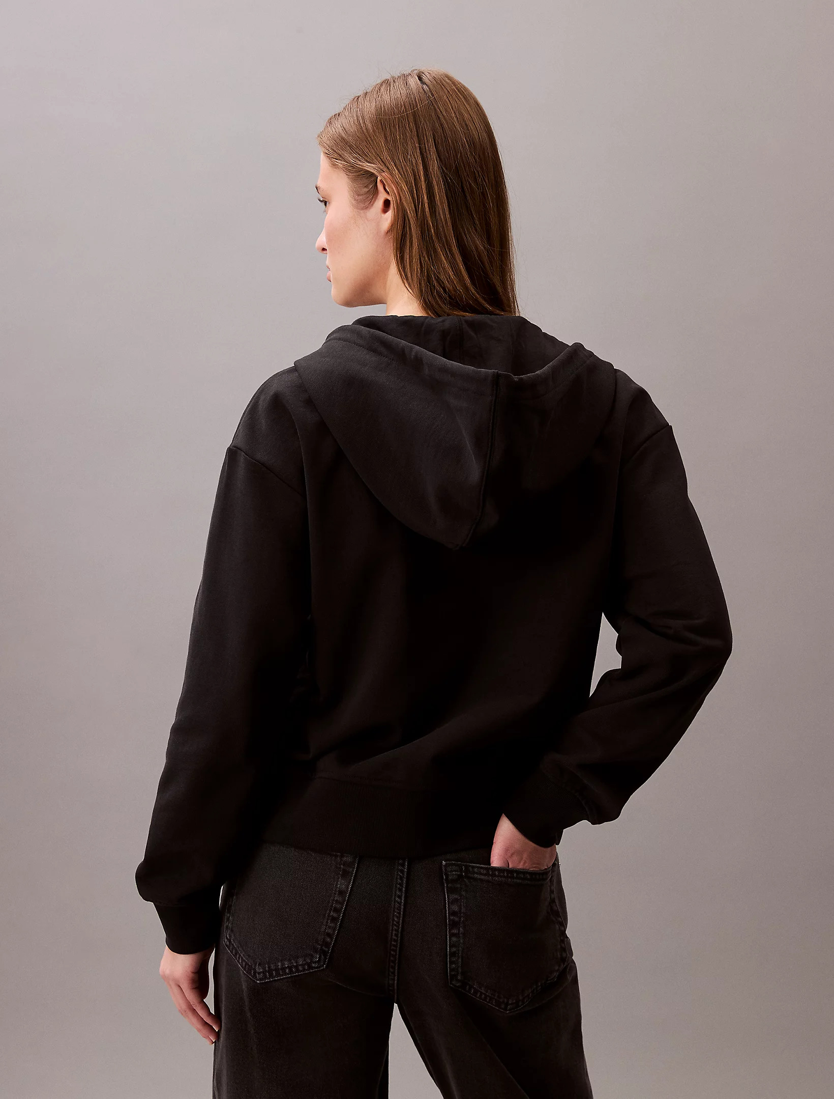 CALVIN KLEIN JEANS - Monologo French Terry Fz Bf Ho