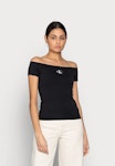 Monogram Off Shoulder Strt