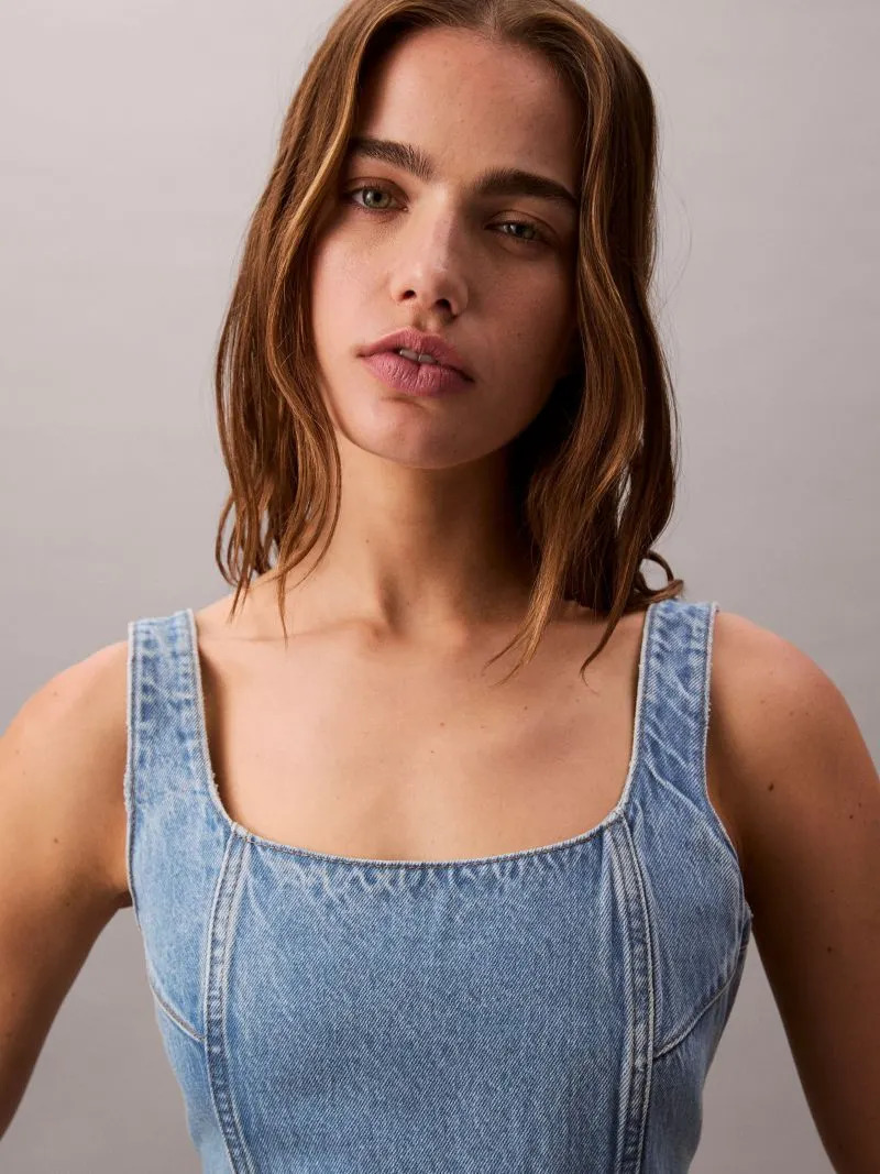 CALVIN KLEIN JEANS - Scoop Neck Dress