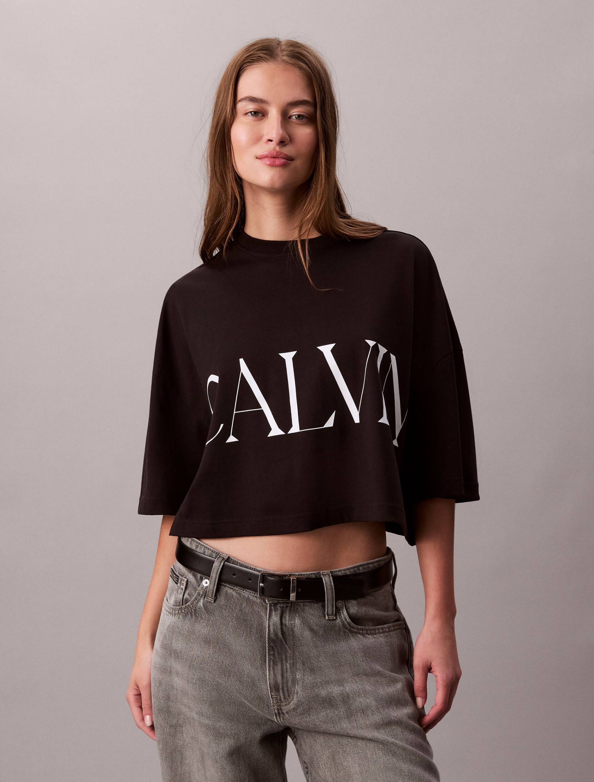 CALVIN KLEIN JEANS - Cropped Graphi