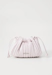 Drawstring Plisse Crossbody