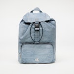 Denim Luna Mini Flap Backpack