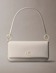 Minimal Monogram Shoulder Pouc