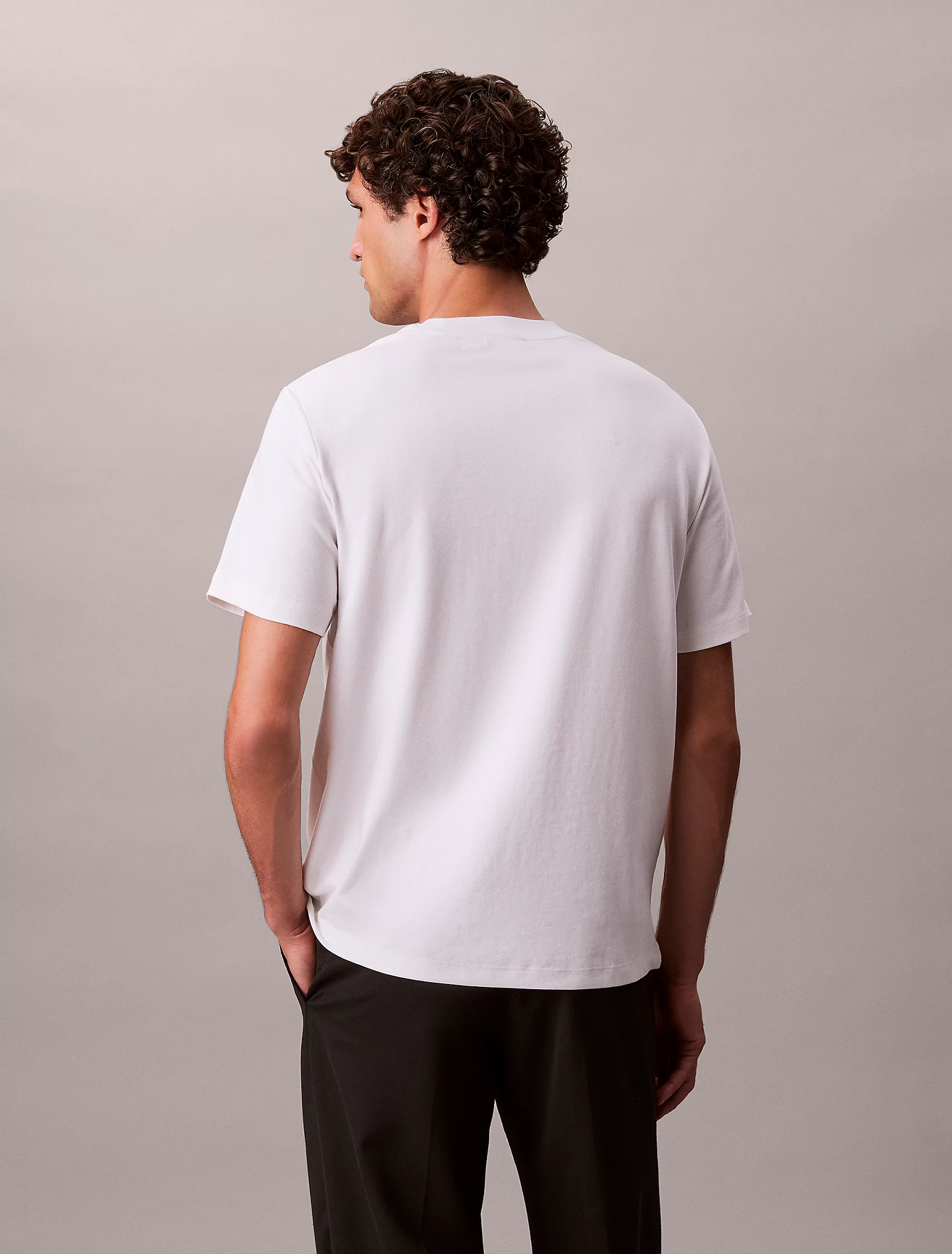 CALVIN KLEIN - Stretch Pique Nano Easy Tee