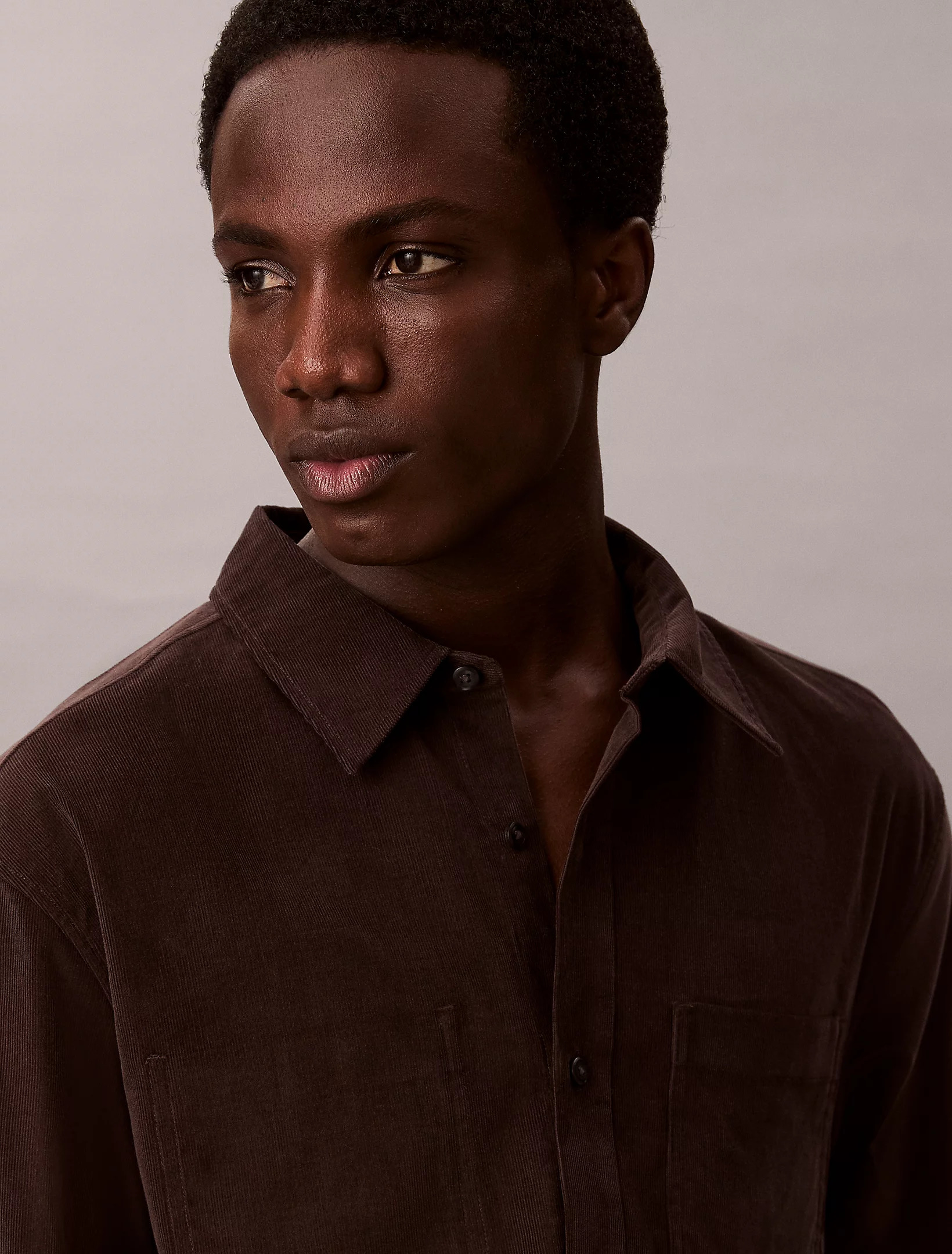 CALVIN KLEIN JEANS - Corduroy Easy Shirt