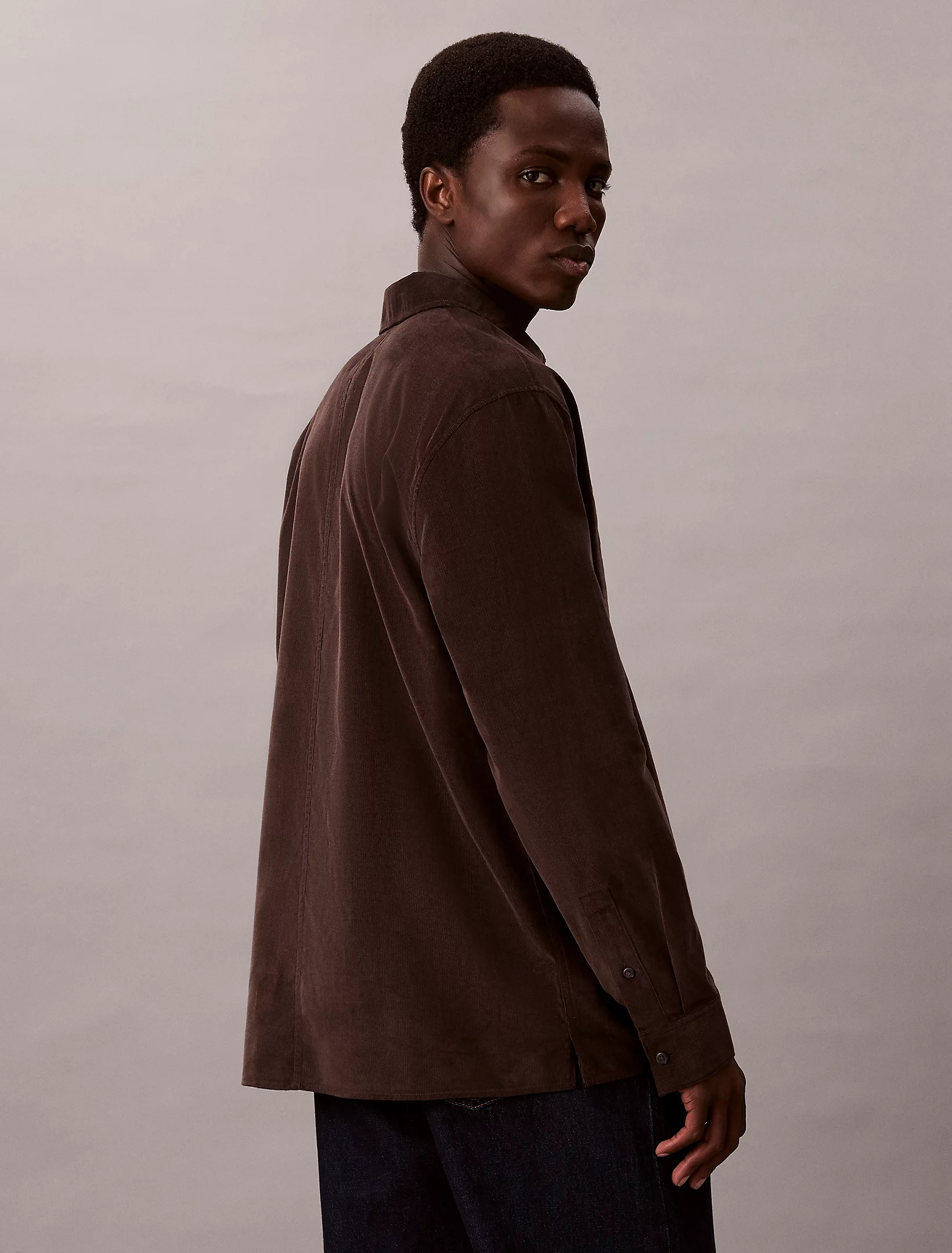 CALVIN KLEIN JEANS - Corduroy Easy Shirt