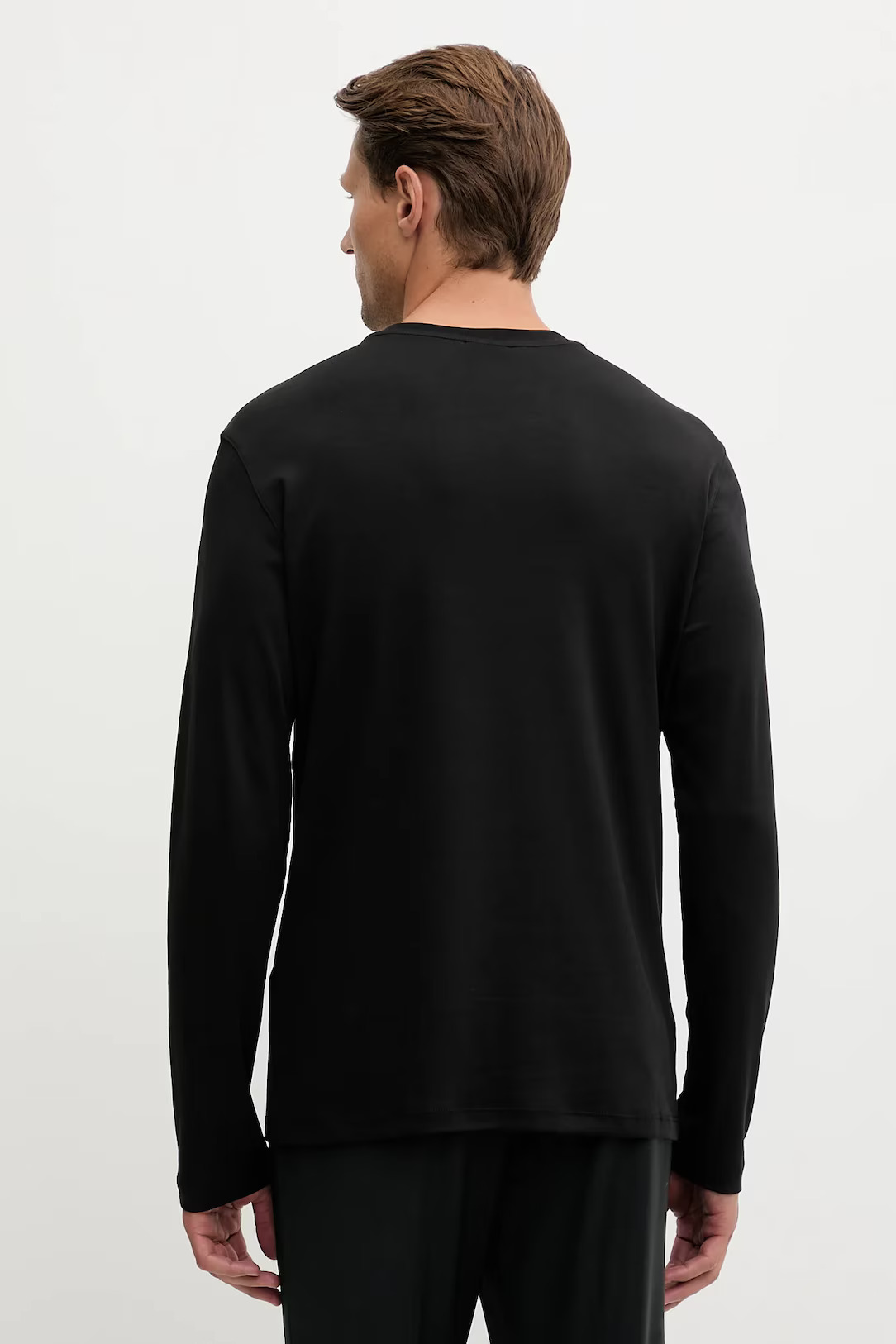 CALVIN KLEIN - Supima Interlock Solid Crew