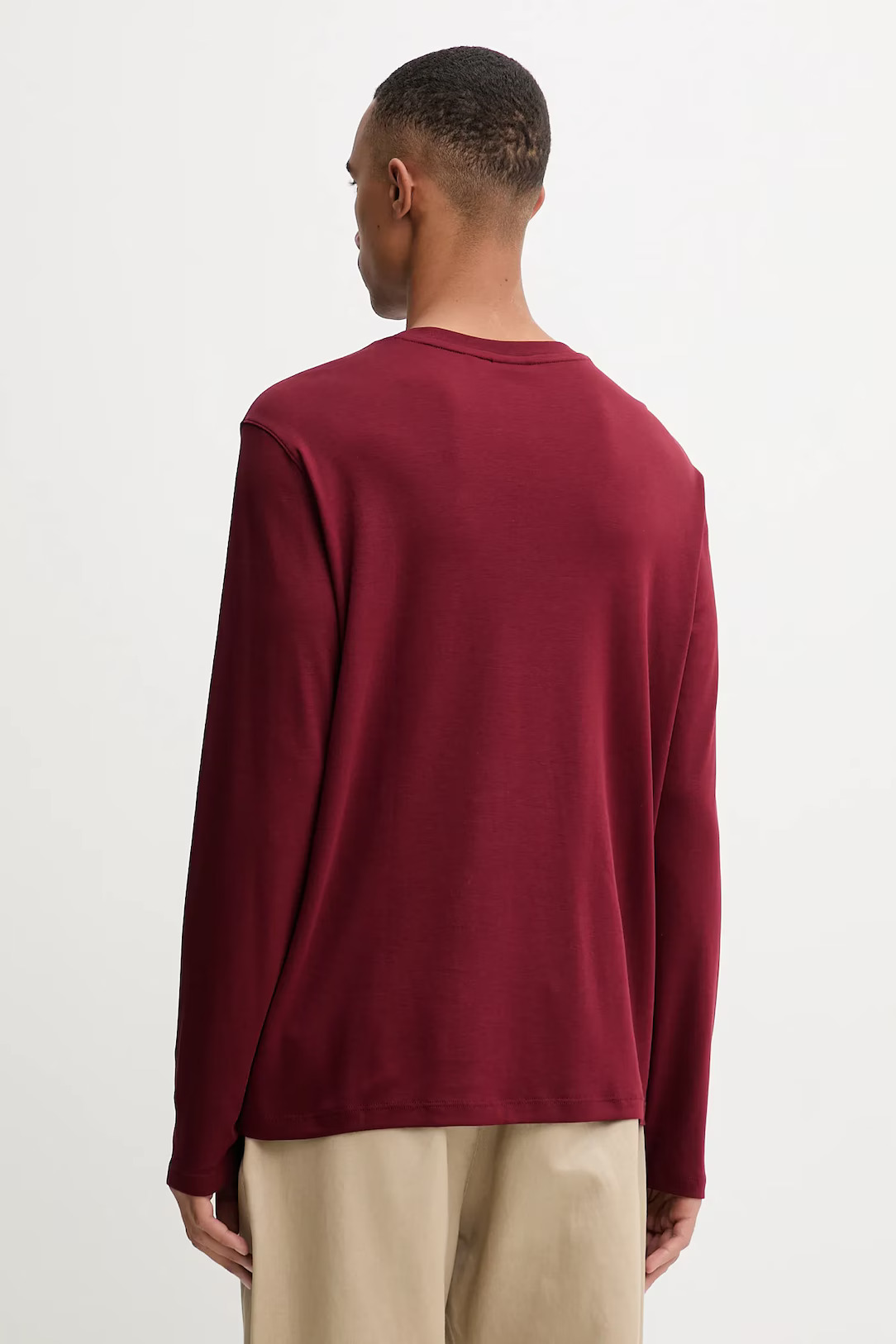 CALVIN KLEIN - Supima Interlock Solid Crew