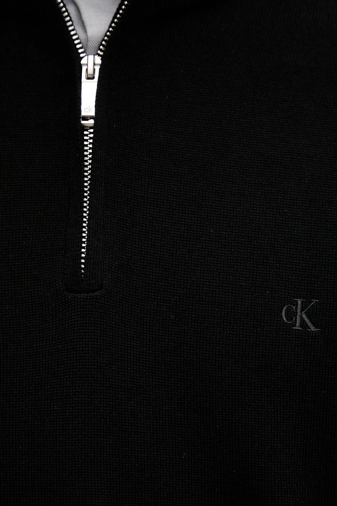 CALVIN KLEIN - 100% Merino Qz 14gg