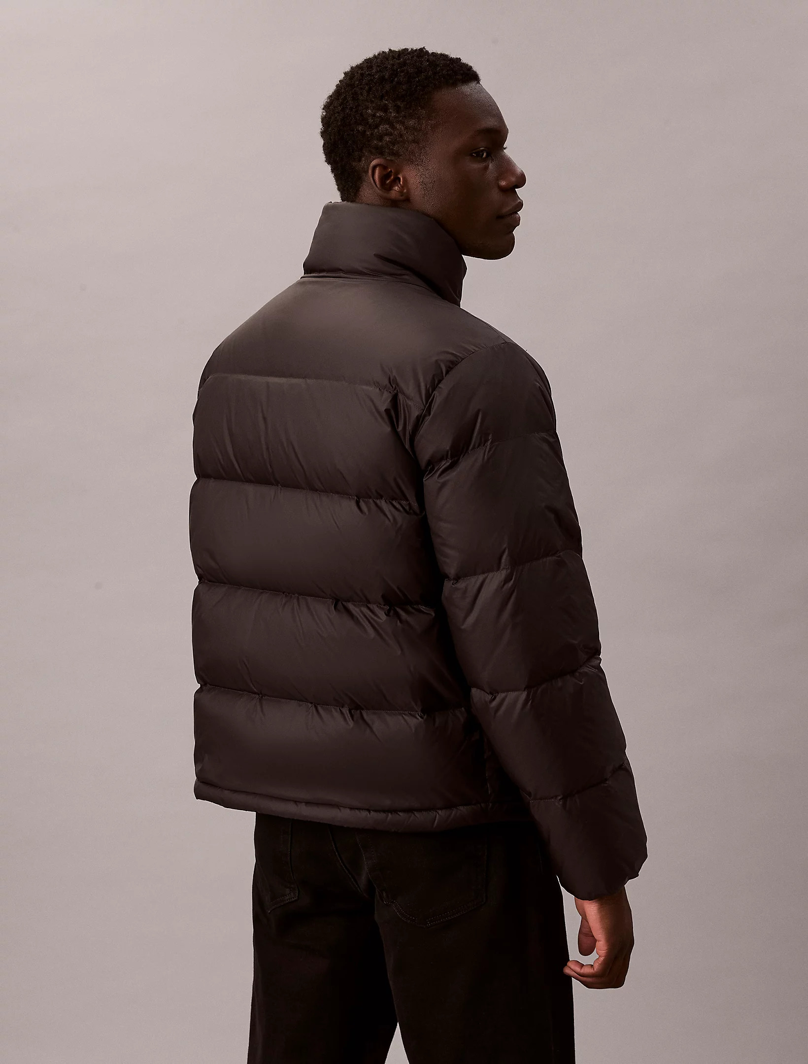 CALVIN KLEIN - Mdwt Nylon Channelled Down Puffer