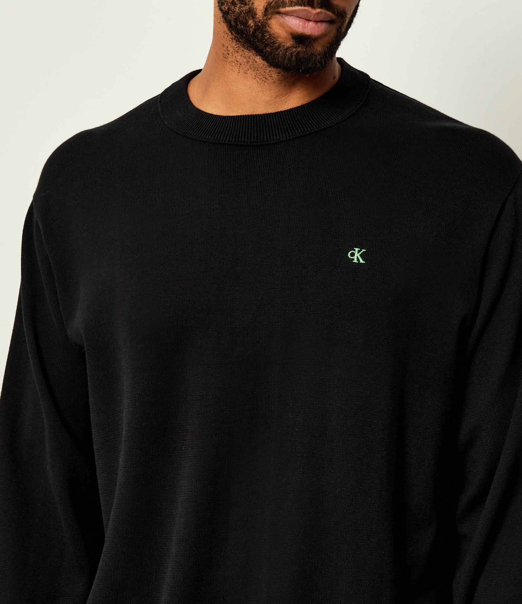 CALVIN KLEIN JEANS - Cotton Esy Ft Crwnk