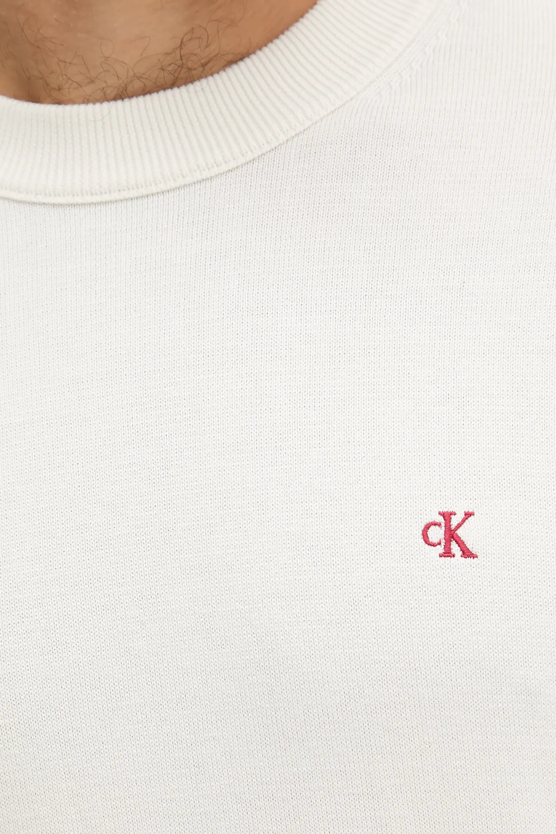 CALVIN KLEIN JEANS - Cotton Esy Ft Crwnk