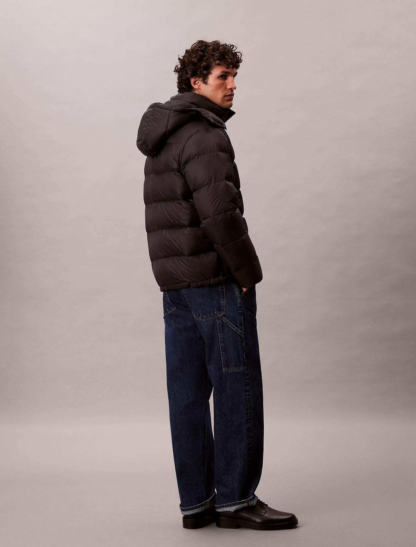 CALVIN KLEIN JEANS - Hooded Down Puffer Jacket