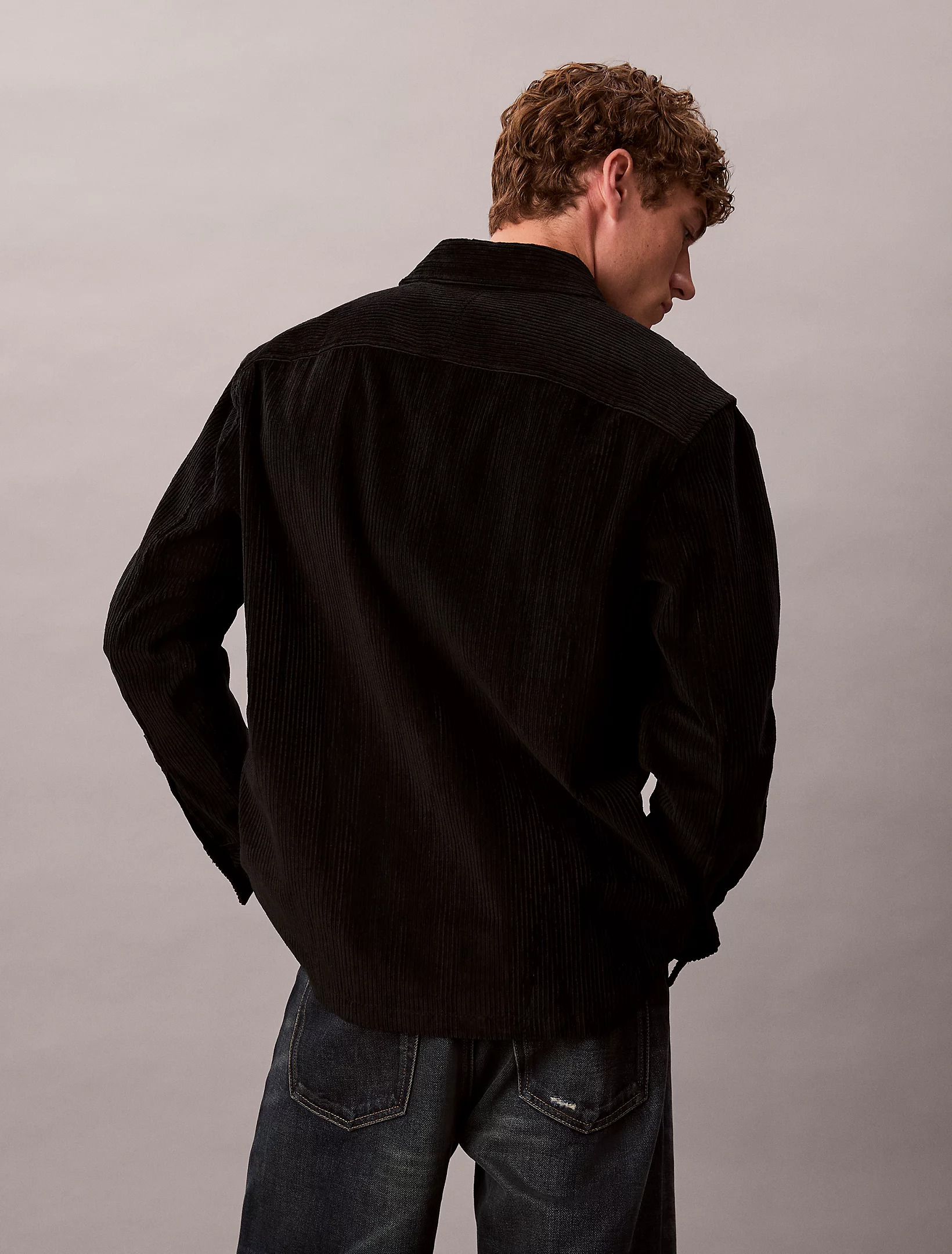 CALVIN KLEIN JEANS - Corduroy Pocket Relaxed Shirt