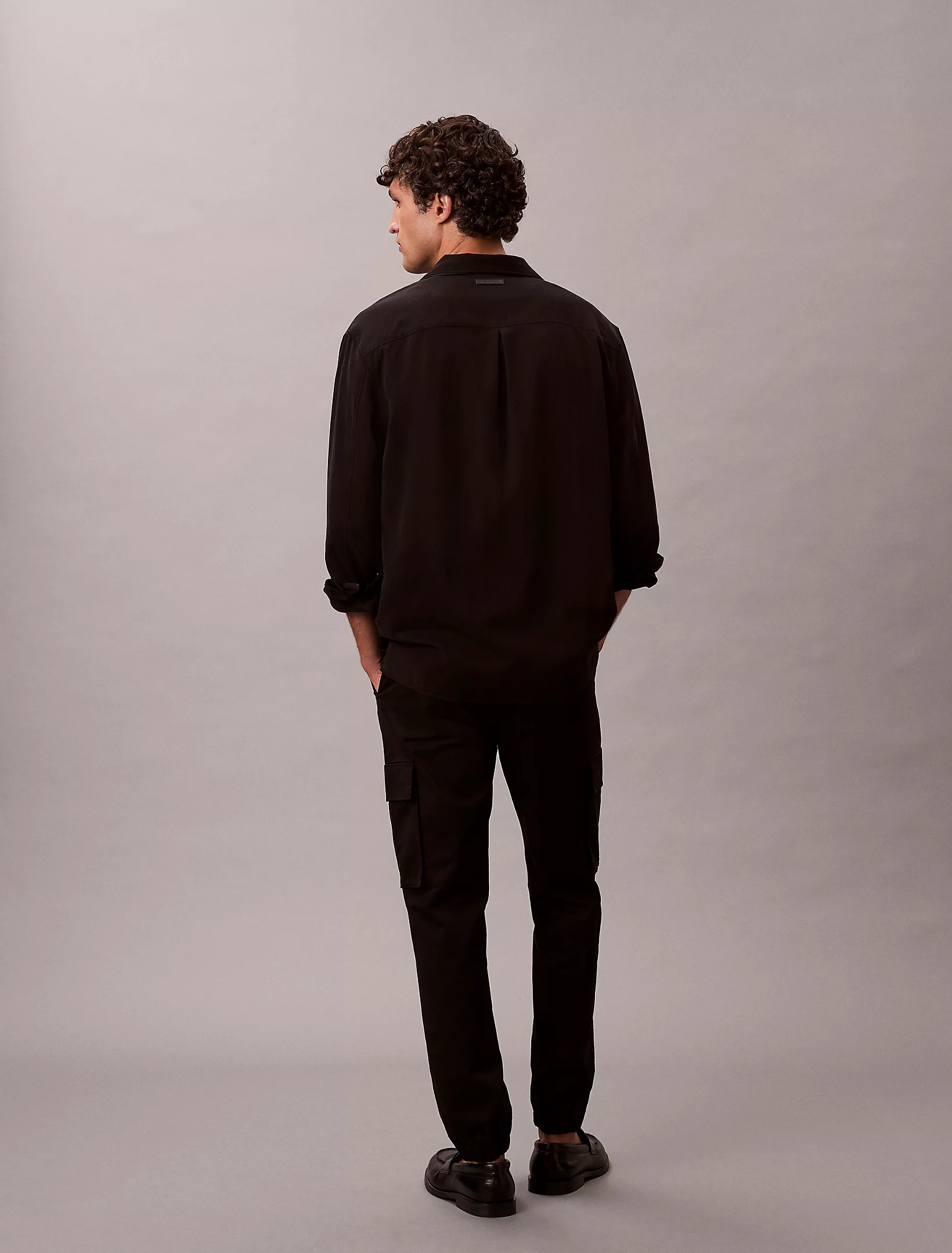 CALVIN KLEIN JEANS - Skinny Elastic Twill Cargo Pant