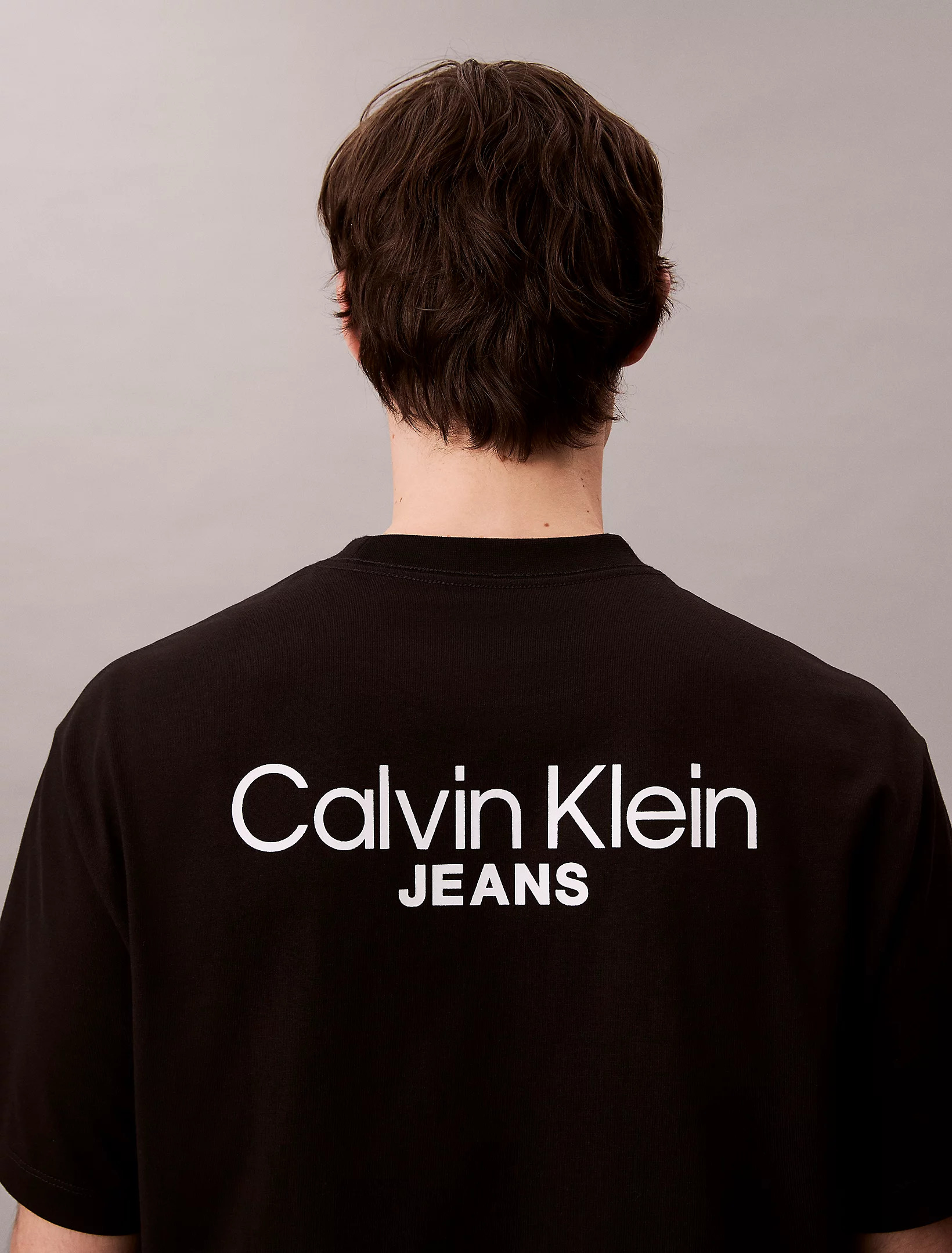 CALVIN KLEIN JEANS - Logo Back Print T-Shirt