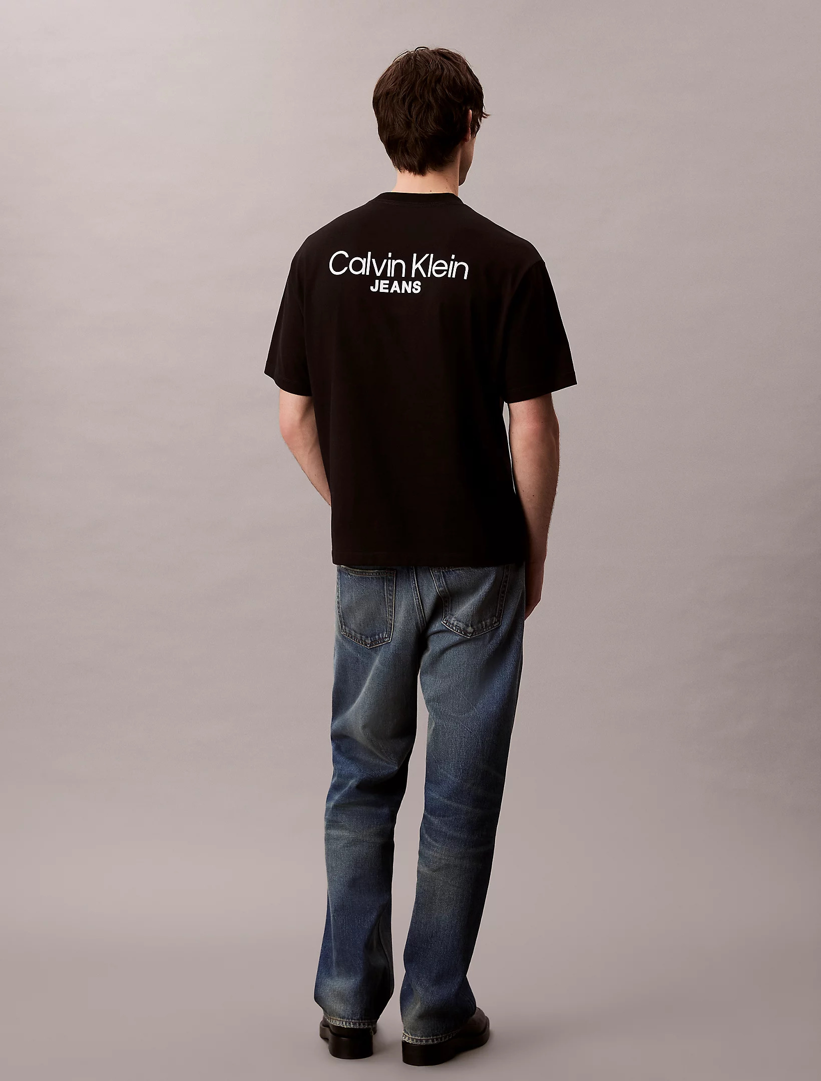 CALVIN KLEIN JEANS - Logo Back Print T-Shirt