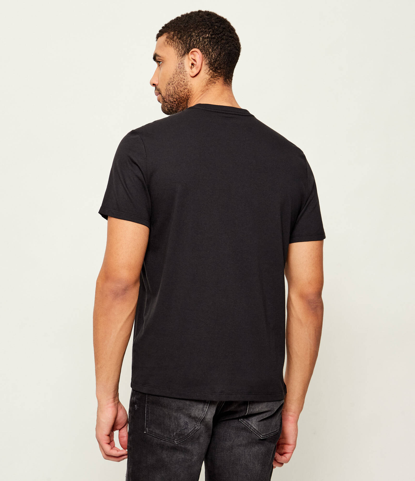 CALVIN KLEIN - Short Sleeve Corner Graph