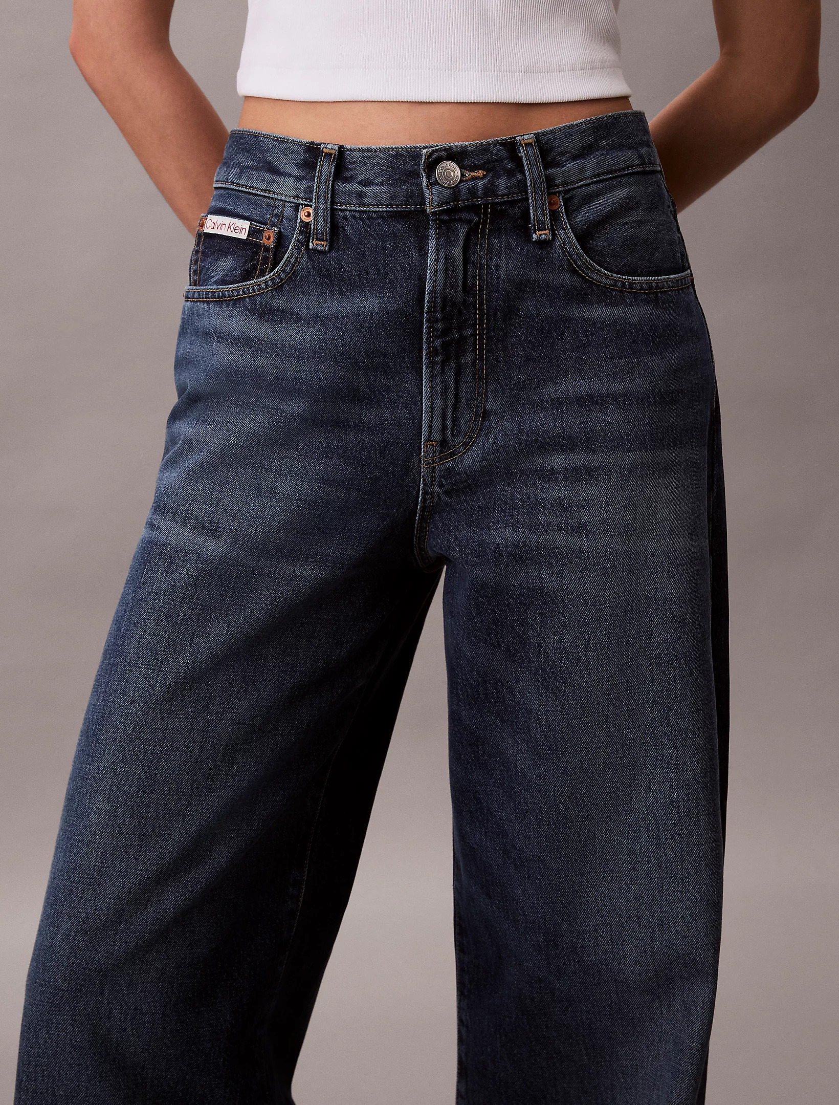 CALVIN KLEIN JEANS - The Wide Leg Tinted Horsehoe