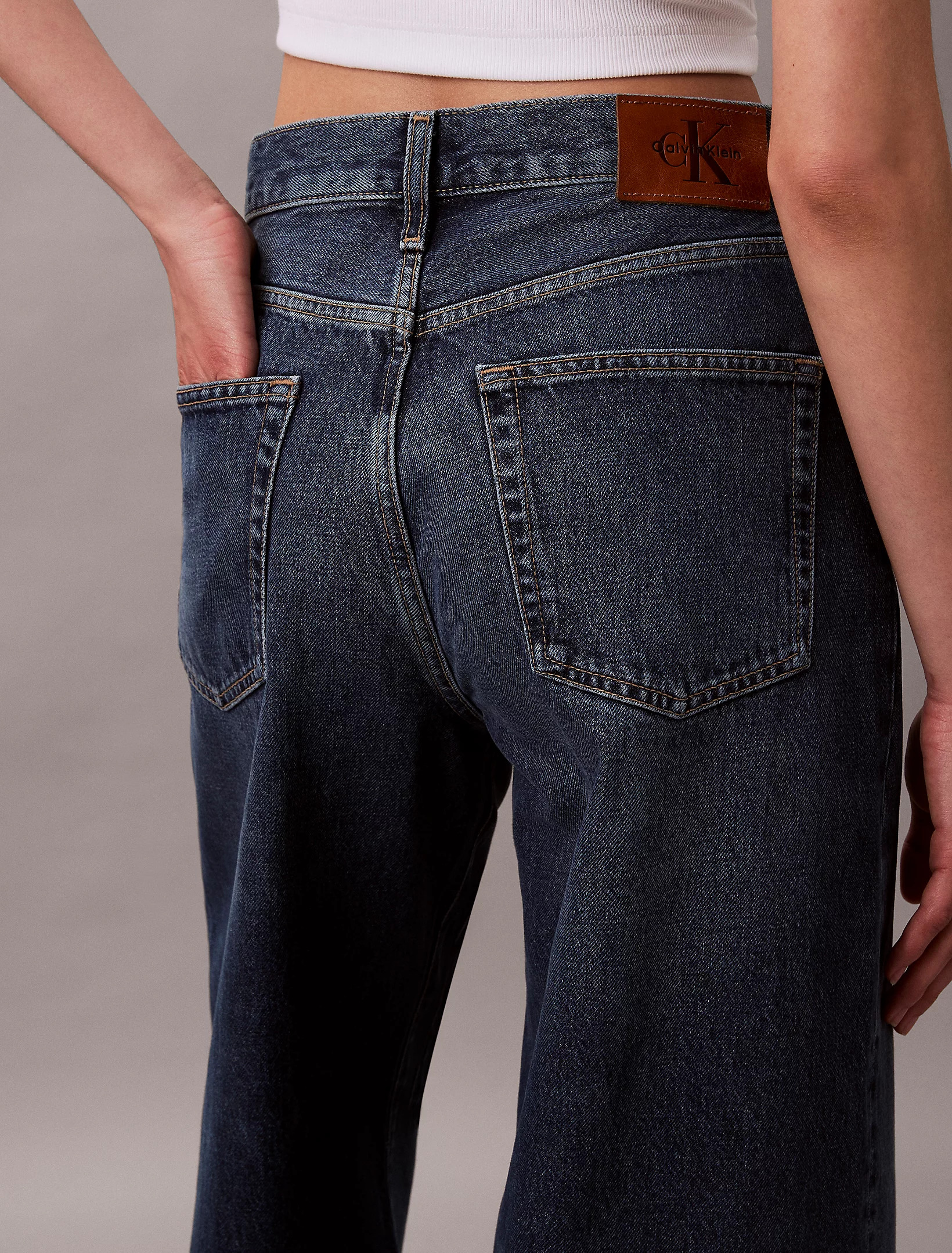 CALVIN KLEIN JEANS - The Wide Leg Tinted Horsehoe