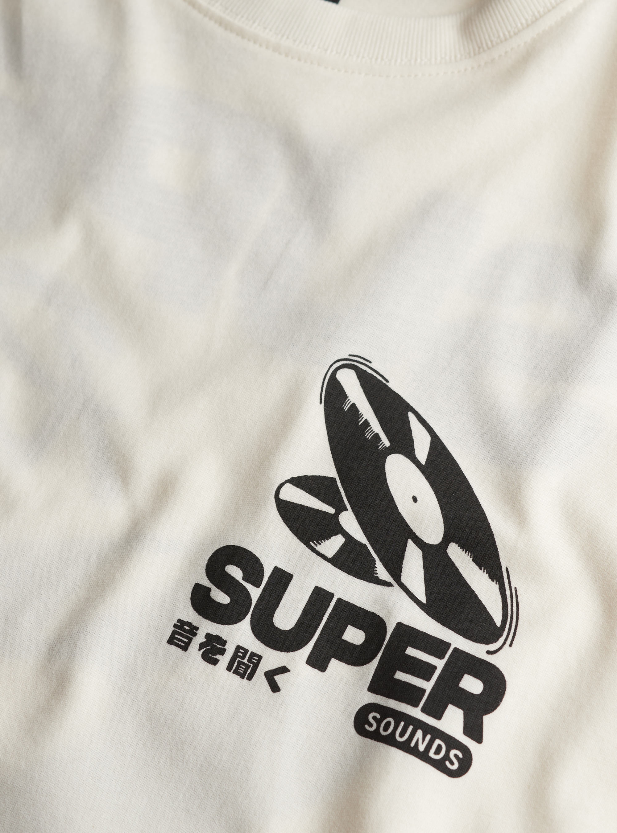 SUPERDRY - Record Label Oversized Tee