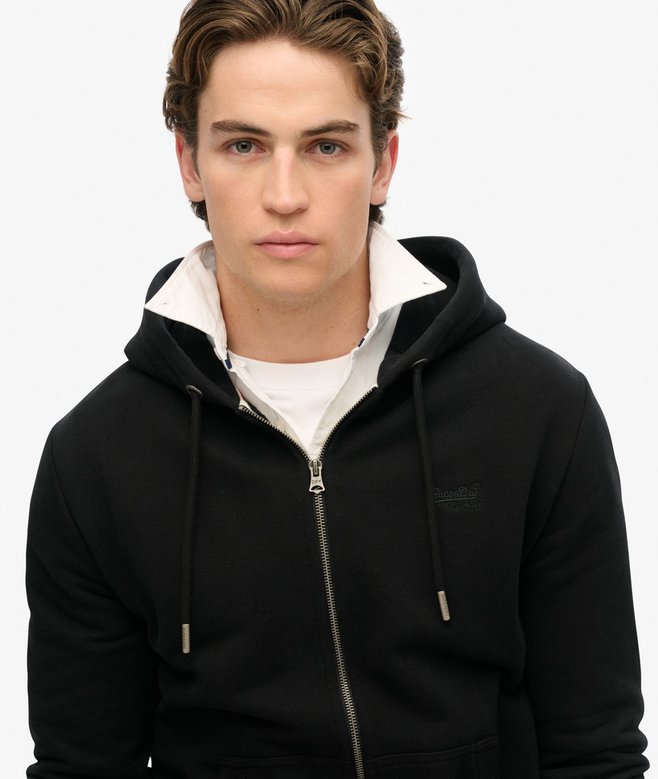 SUPERDRY - Essential Logo Zip Hoodie