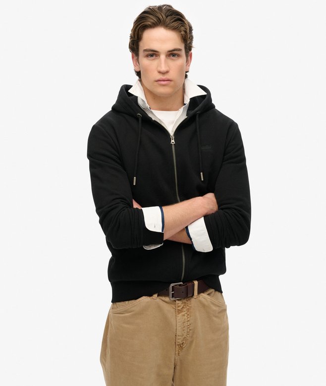 SUPERDRY - Essential Logo Zip Hoodie