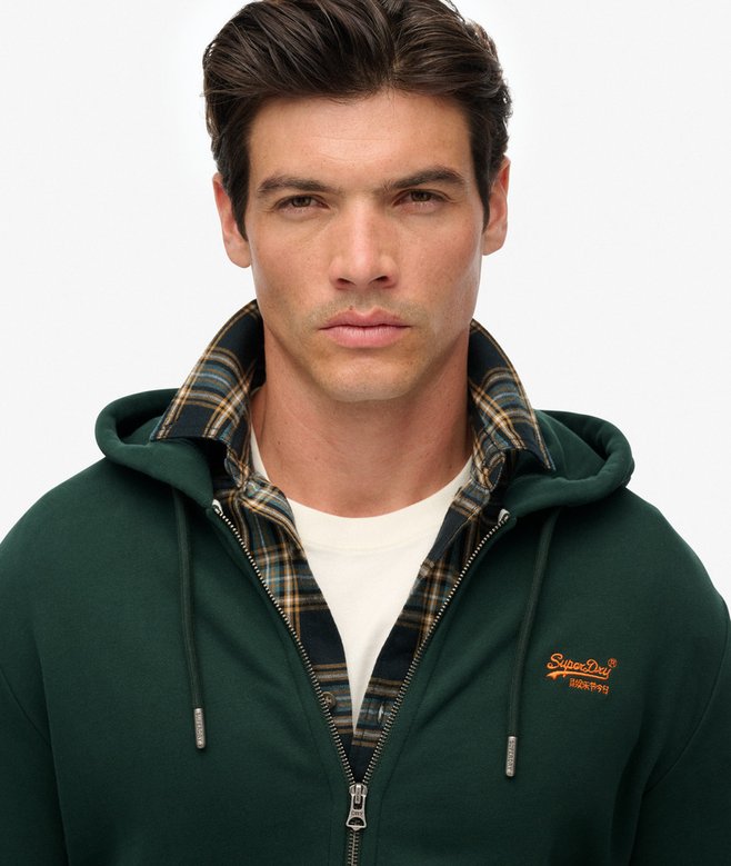 SUPERDRY - Essential Logo Zip Hoodie