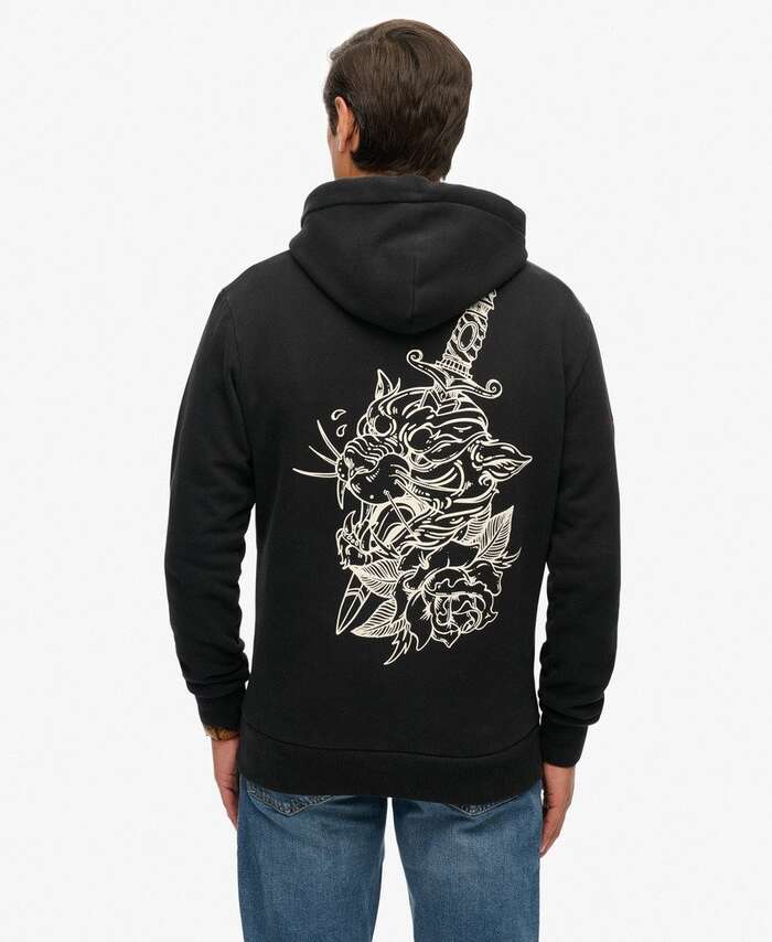 SUPERDRY - Tattoo Flash Loose Hood