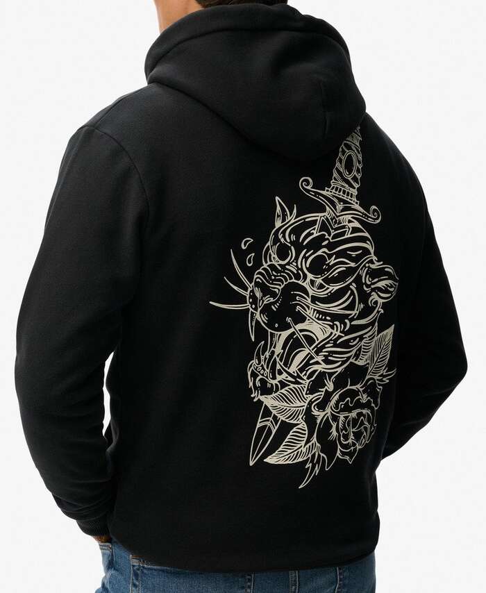 SUPERDRY - Tattoo Flash Loose Hood