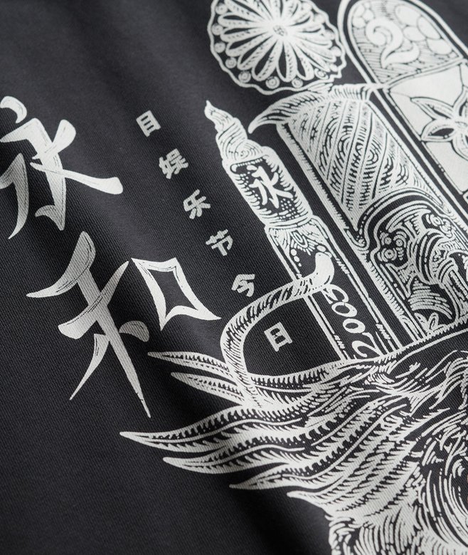 SUPERDRY - Tokyo Nerrative Loose Hood