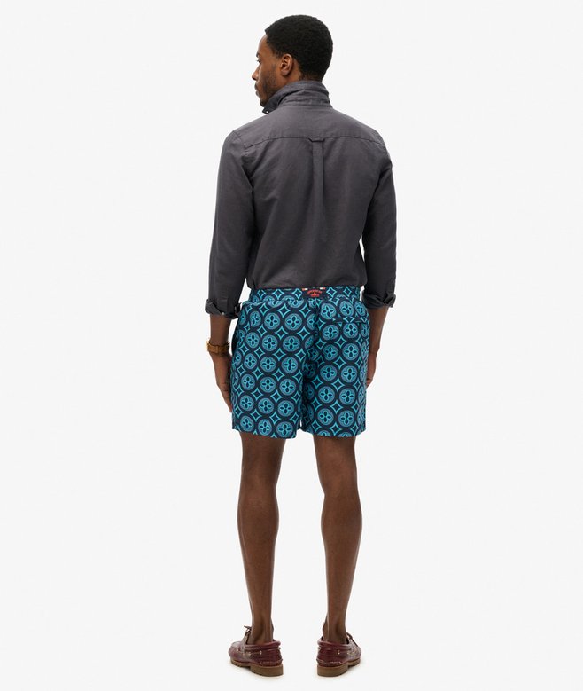 SUPERDRY - D3 Ovin Tile Print 17 Swim Short