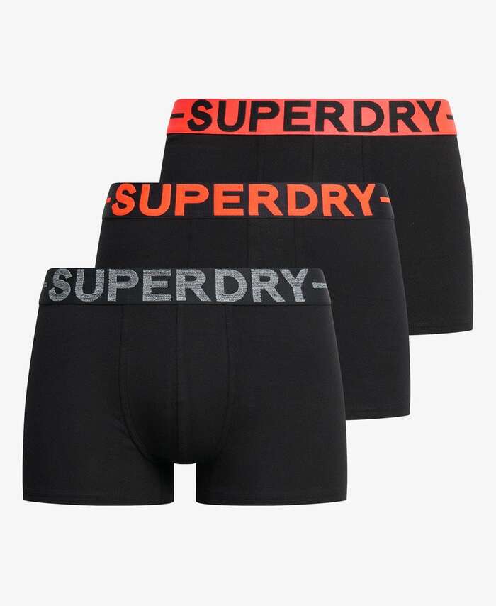 SUPERDRY - D1 Trunk Triple Pack Underwear