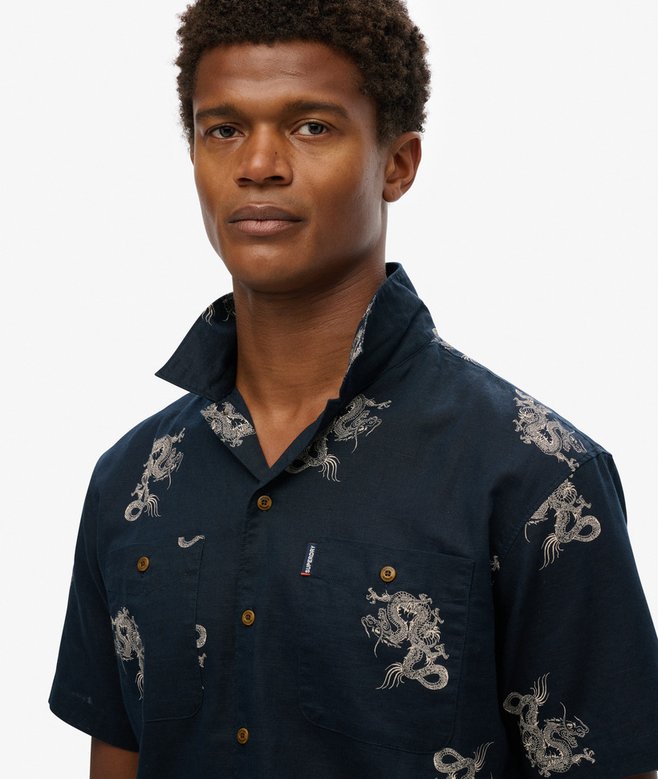 SUPERDRY - D3 Ovin  Beach Shirt