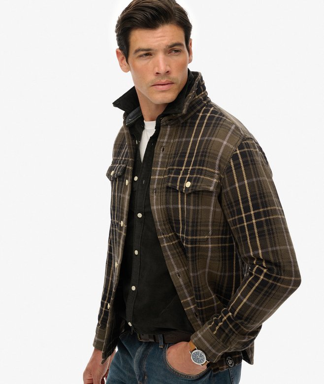 SUPERDRY - D3 Stud Merchant Shirt