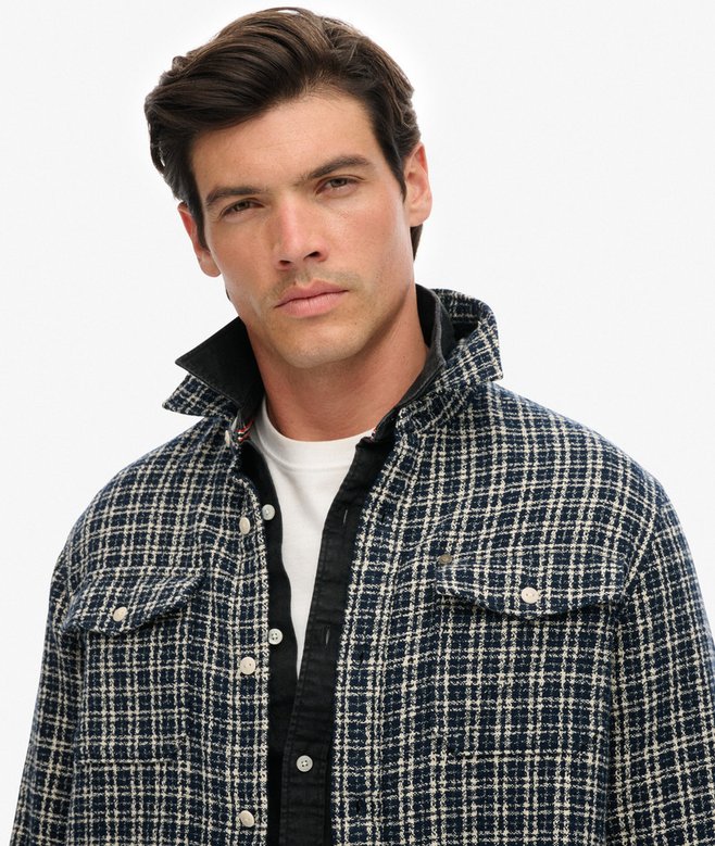 SUPERDRY - Merchant Textured Work Shirt