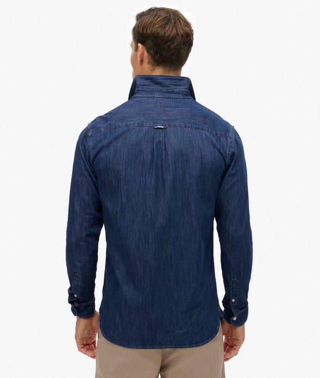 SUPERDRY - Long Sleeve Denim Shirt