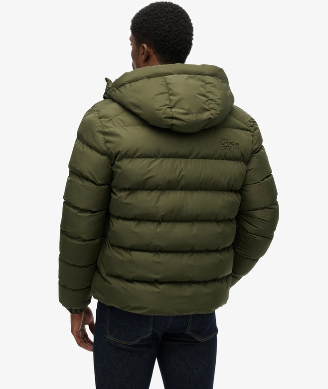 SUPERDRY - Hooded Sports Puffer Jacket