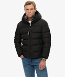 Hooded Sports Puffer Jacket
