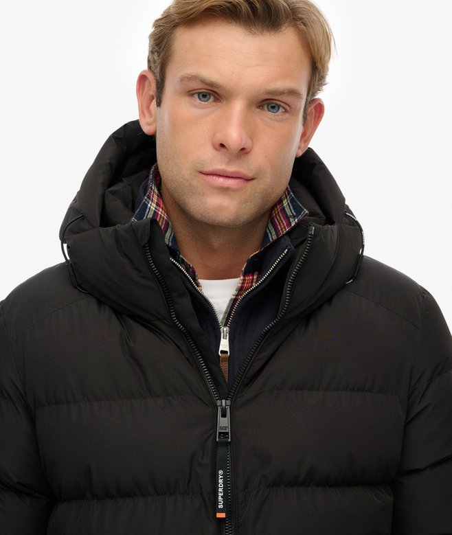 SUPERDRY - Hooded Sports Puffer Jacket
