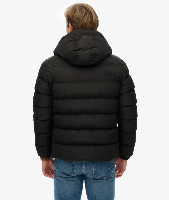 SUPERDRY - Hooded Sports Puffer Jacket