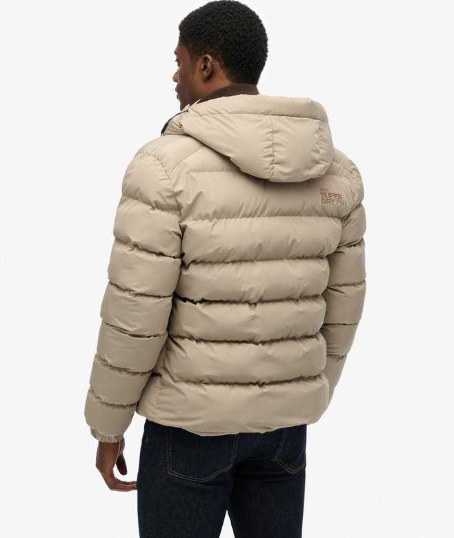 SUPERDRY - Hooded Sports Puffer Jacket