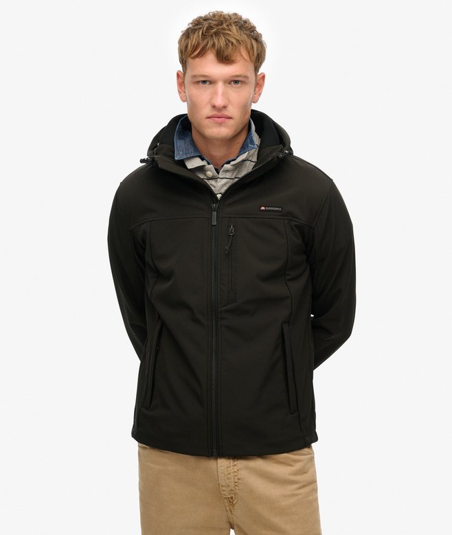 SUPERDRY - D1 Hooded Soft Shell Trekker