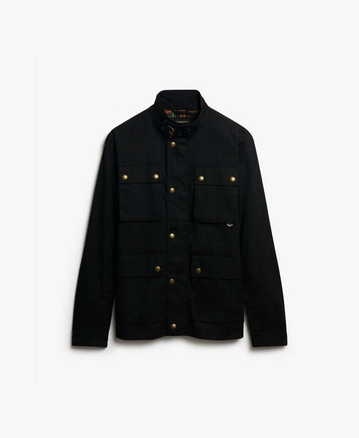 SUPERDRY - Merchant Wax Racer Jacket