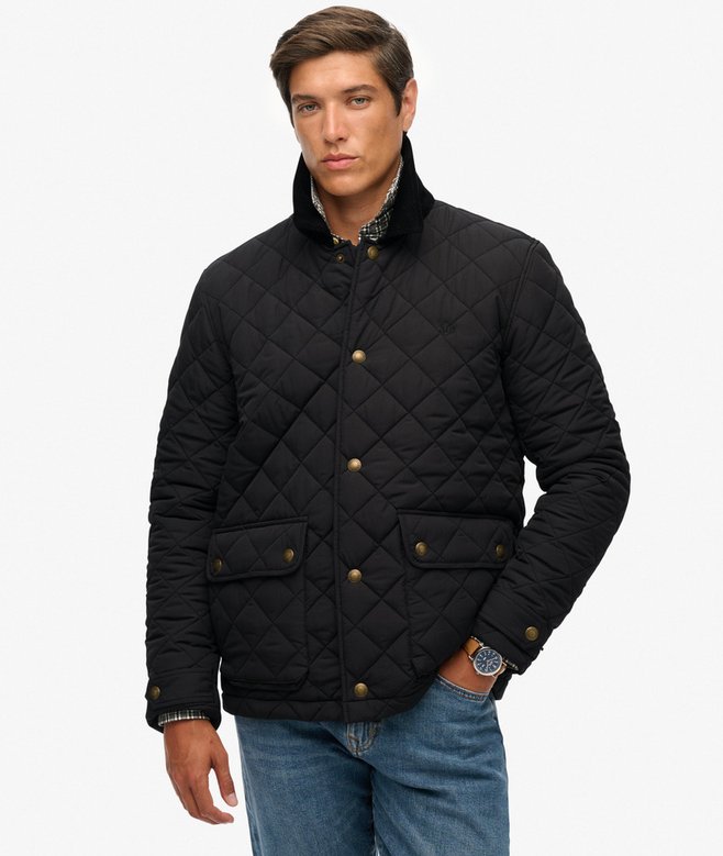 SUPERDRY - Quilted Estate Coach Jacket