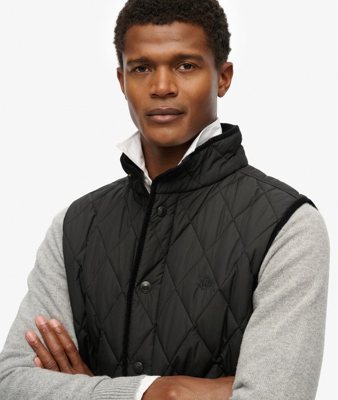 SUPERDRY - Quilted Estate Gilet