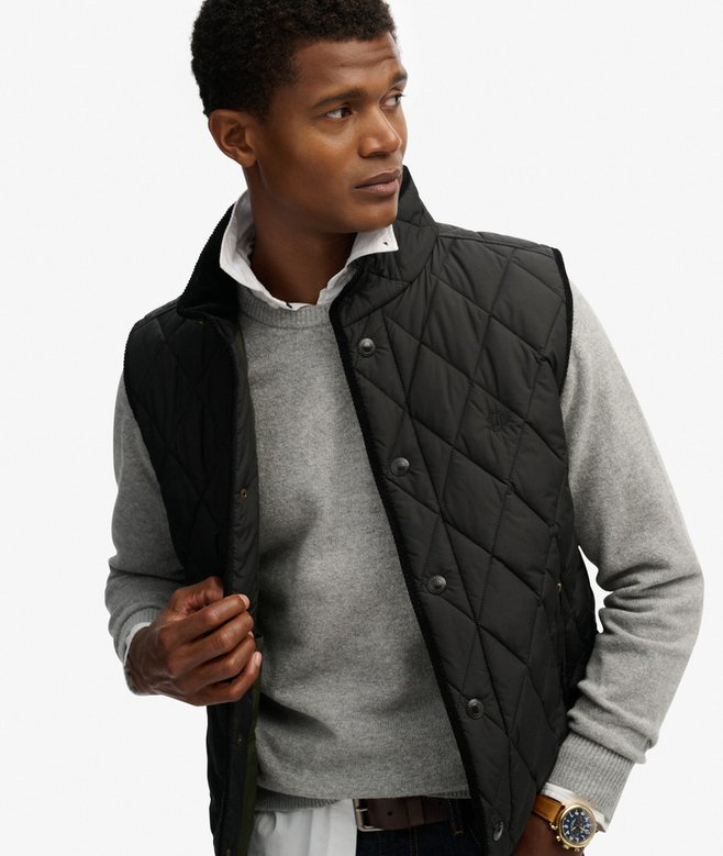 SUPERDRY - Quilted Estate Gilet