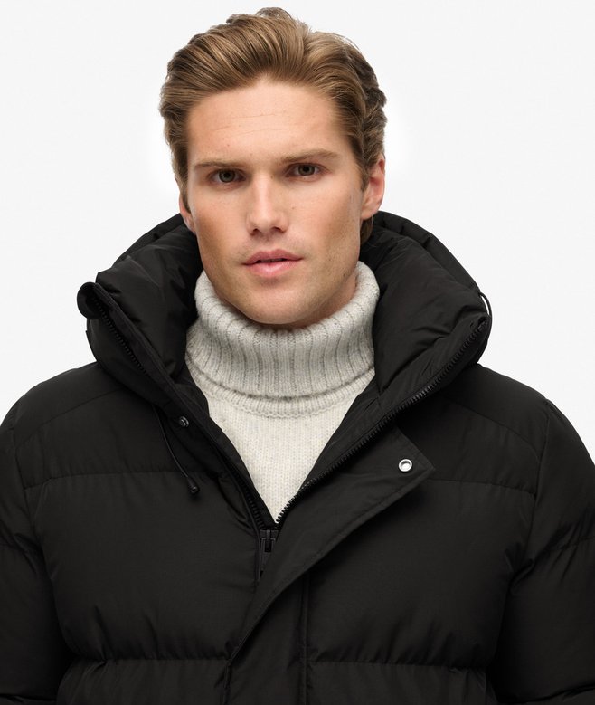 SUPERDRY - Hooded 5 Baffle Sports Puffer