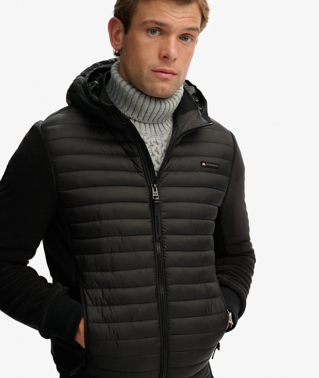 SUPERDRY - D1 Fleece Hybrid Jacket